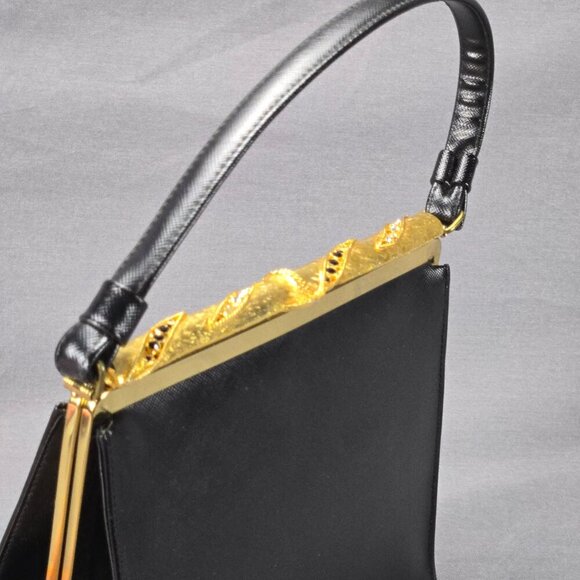 Vintage After Five Filigree Frame Evening Bag - Picture 6 of 16